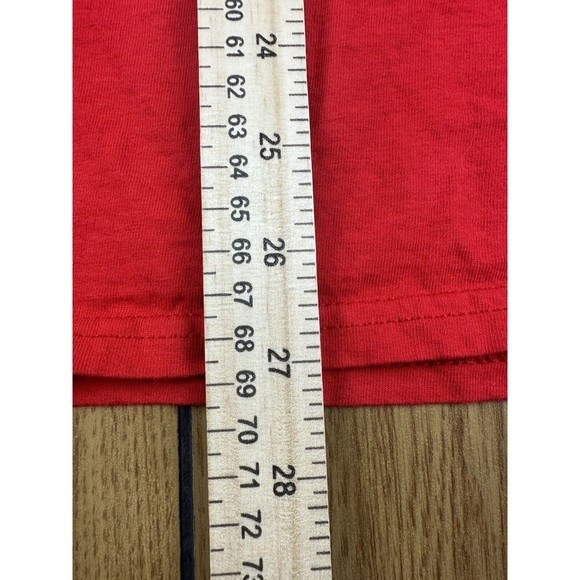 Men's M Red OSU Ohio State Buckeyes T~shirt Authentic Ohio State Apparel. - Picture 12 of 16